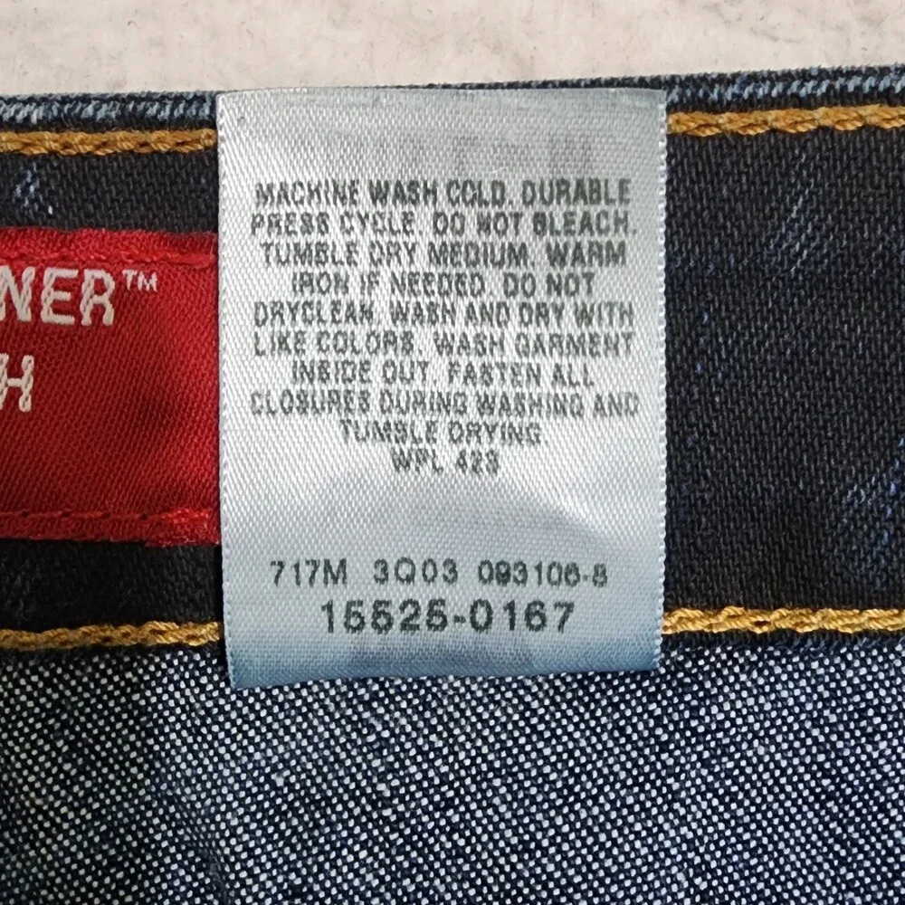 Levis 525 Noveau Downtowner Boot Cut Jeans 6 Mis Stretch Denim Hong Kong #1978